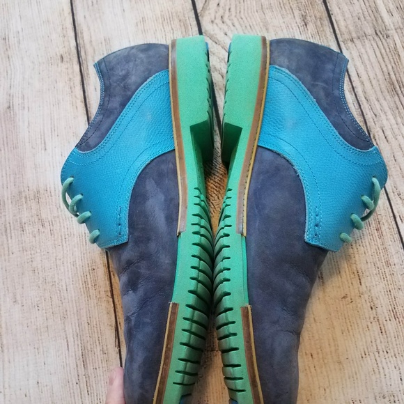 Cole Haan Men's Suede Lace Up Derby 8M E - Picture 3 of 8